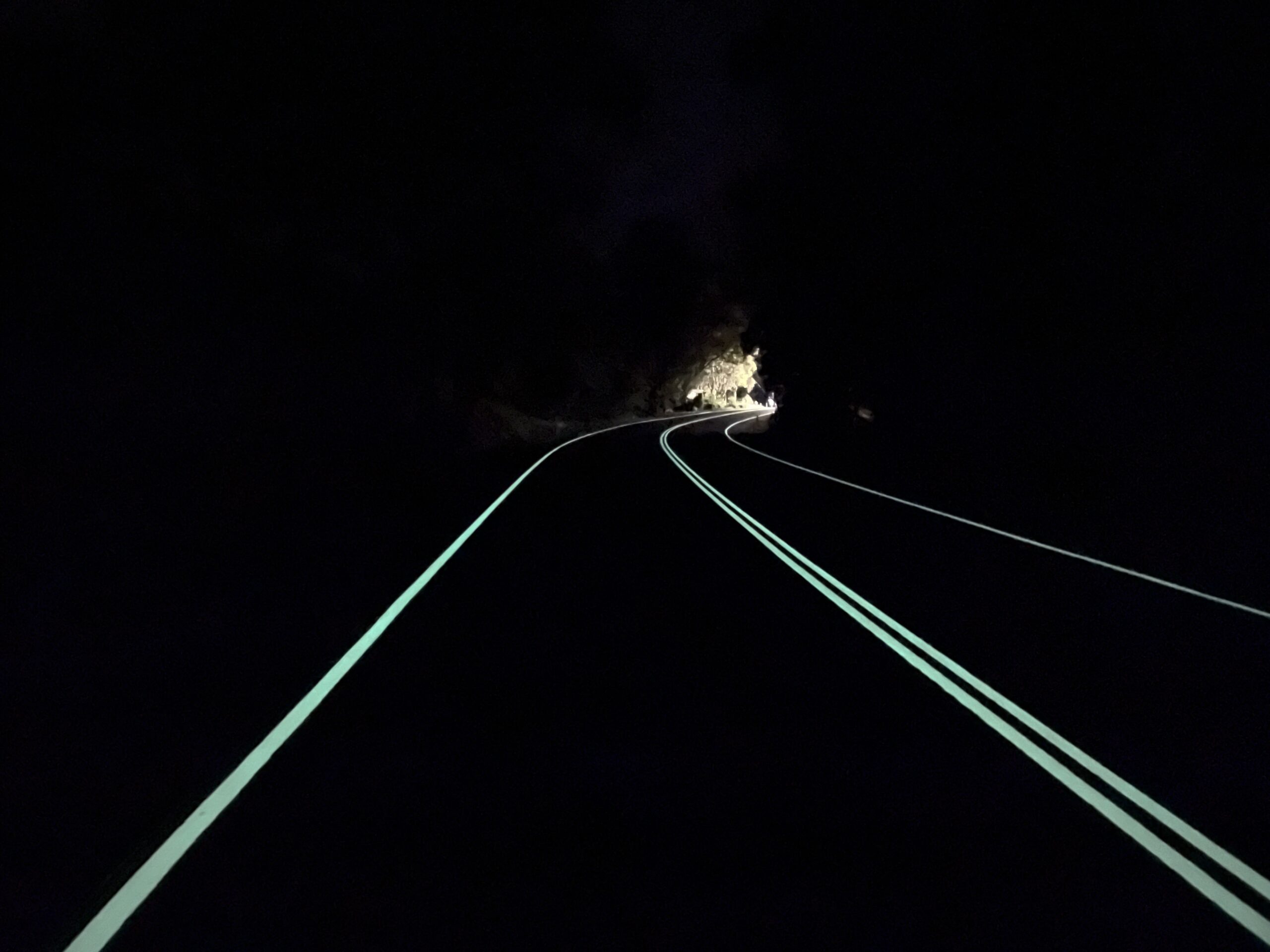 Safety Path Purelite Linemarking - Metung Road, Metung, Australia